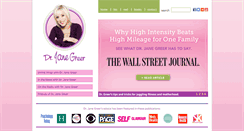 Desktop Screenshot of drjanegreer.com